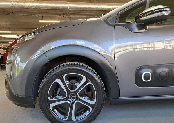 Citroen C3 cena 49900 przebieg: 57493, rok produkcji 2019 z Kraków małe 407